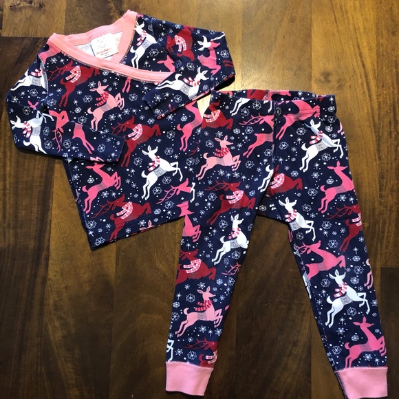 Hanna Andersson Other - Hanna Andersson Christmas Pajamas Size 90 / 3T